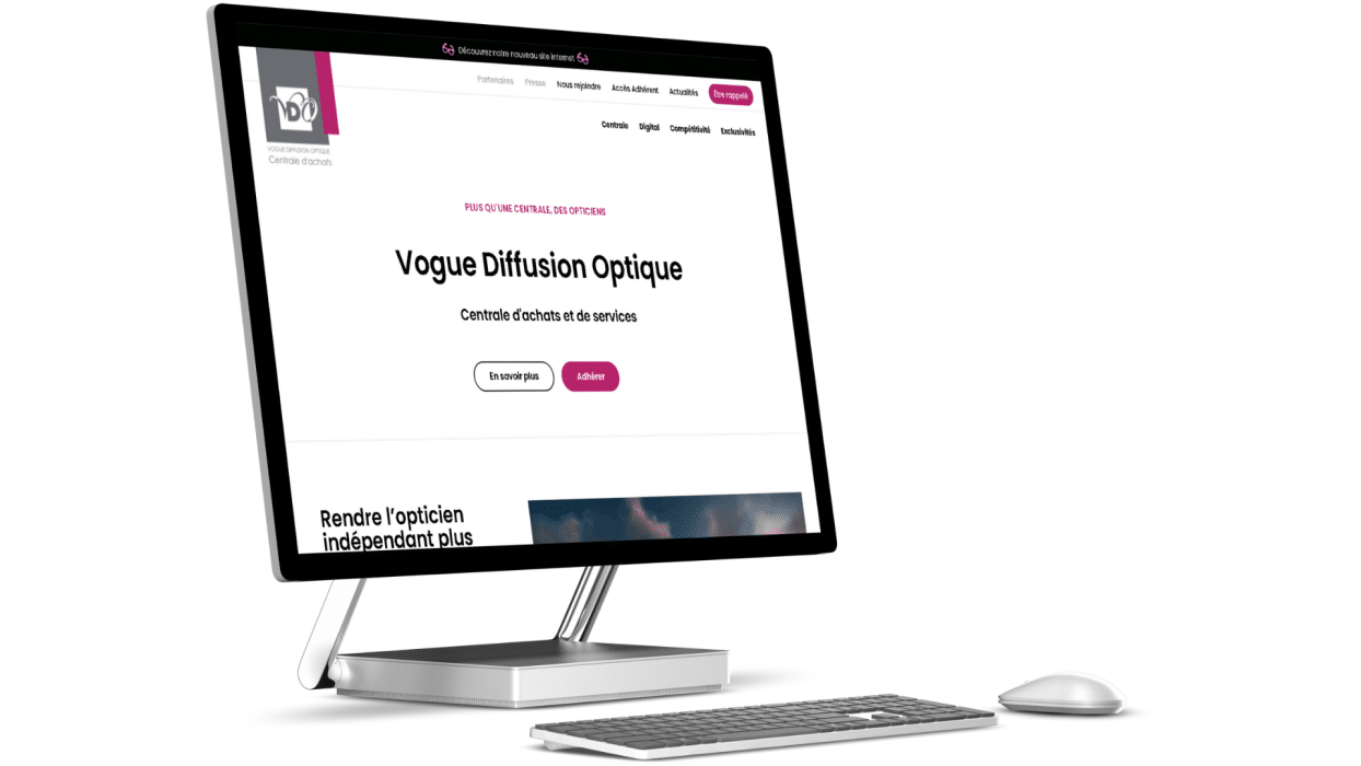 VDO annonce la nouvelle version de son site web
